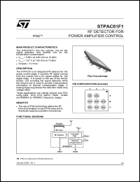 STPAC01F1 Datasheet
