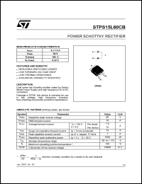 STPS15L60CB Datasheet