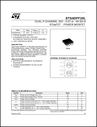 STS4DPF20L Datasheet
