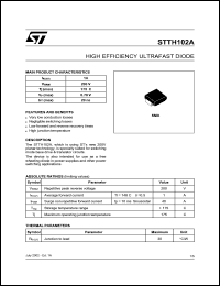 STTH102A Datasheet