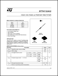 STTH112U Datasheet