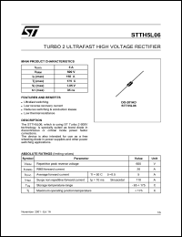 STTH5L06 Datasheet