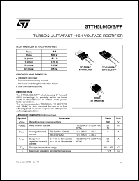 STTH5L06D Datasheet