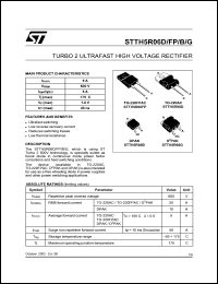 STTH5R06G-TR Datasheet