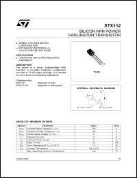 STX112 Datasheet
