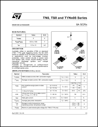 TS820-600H Datasheet