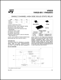 VN920-B513TR Datasheet