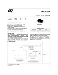 VN920DSP13TR Datasheet