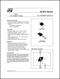 ACST4-7CFP Datasheet