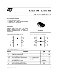 BAS70-08S Datasheet