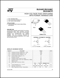 BUX48C Datasheet