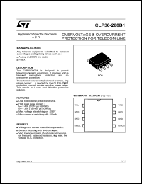 CLP30-200B1 Datasheet