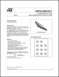 EMIF04-MMC02F1 Datasheet