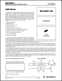 MC10SX1130D Datasheet