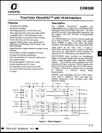 CH8398 Datasheet