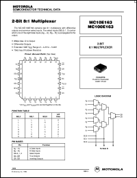 MC10E163FN Datasheet