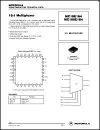 MC100E164FNR2 Datasheet