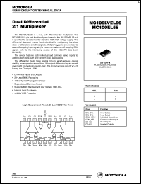 MC100EL56DWR2 Datasheet