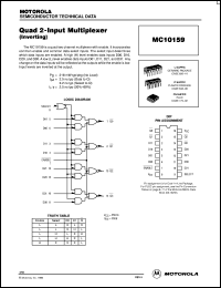 MC10159P Datasheet
