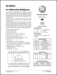 MC10EP57DTR2 Datasheet