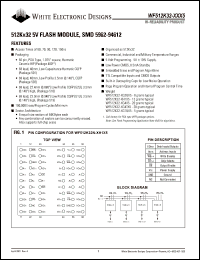WF512K32F-150G4TM5A Datasheet