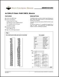 EDI9F416128C100BNC Datasheet