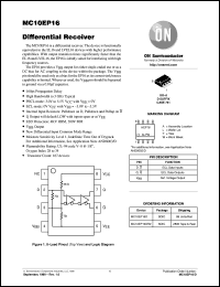 MC10EP16DR2 Datasheet