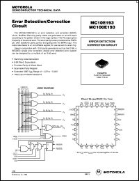 MC100E193FNR2 Datasheet