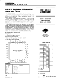 MC10E451FNR2 Datasheet