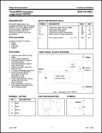 BUK110-50DL Datasheet