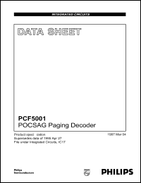 PCF5001H Datasheet