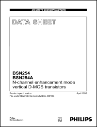 BSN254 Datasheet
