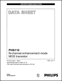PHN110 Datasheet