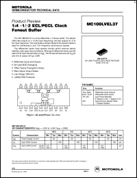 MC100LVEL37DW Datasheet