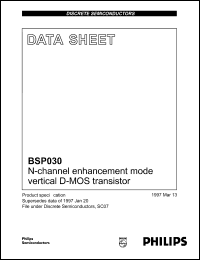 BSP030 Datasheet
