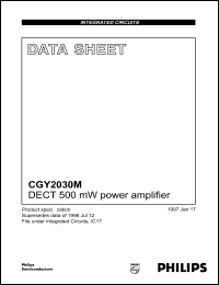 CGY2030M Datasheet