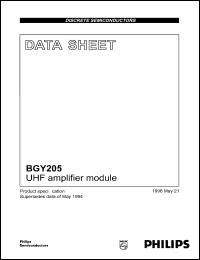 BGY205 Datasheet