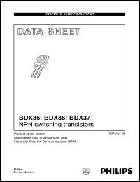 BDX37 Datasheet