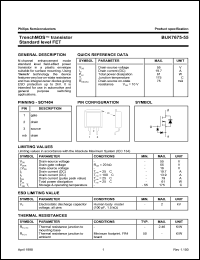 BUK7675-55 Datasheet