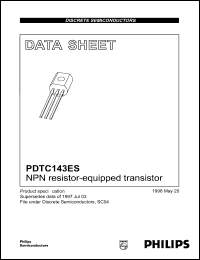 PDTC143ES Datasheet