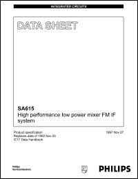 SA615D Datasheet
