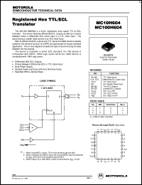 MC10H604FNR2 Datasheet