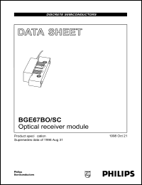 BGE67BO-SC Datasheet
