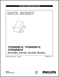 1PS89SB15 Datasheet