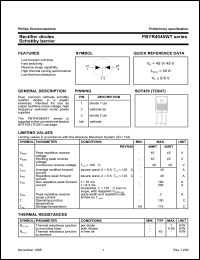 PBYR4045WT Datasheet