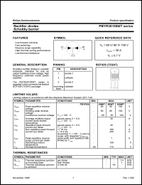PBYR3060WT Datasheet