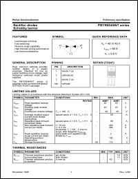 PBYR6040WT Datasheet