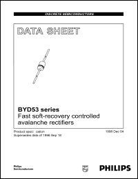 BYD53M Datasheet