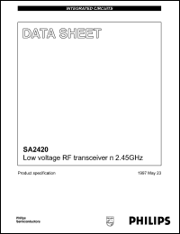SA2420 Datasheet