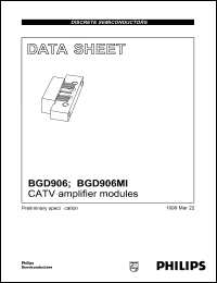 BGD906 Datasheet